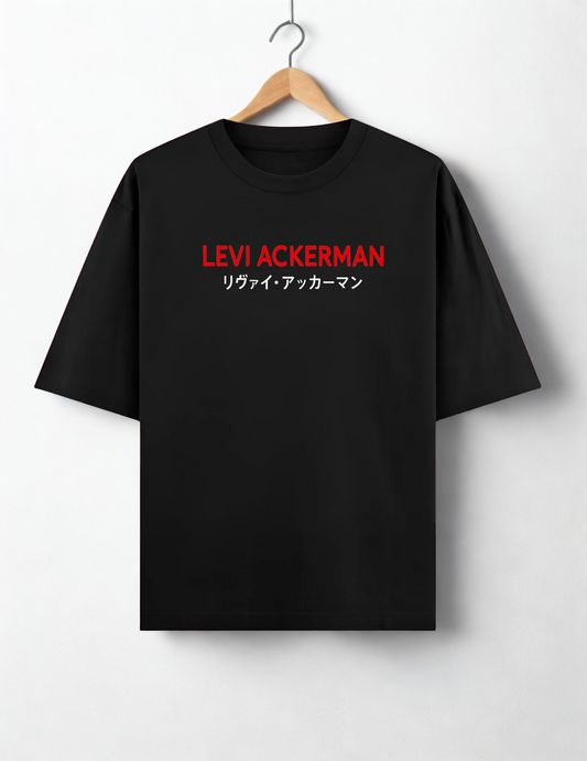 Attack on Titan | Levi Ackerman Oversized T-Shirt