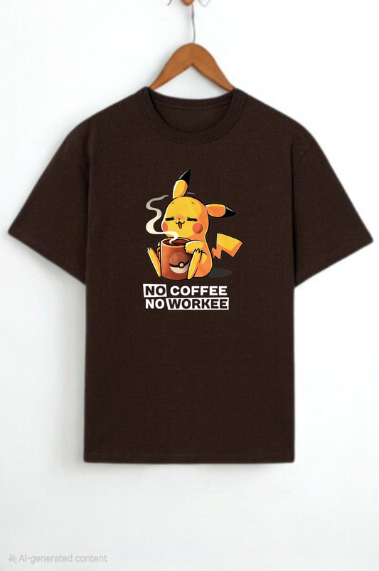 No Coffee No Workee: Pikachu Edition