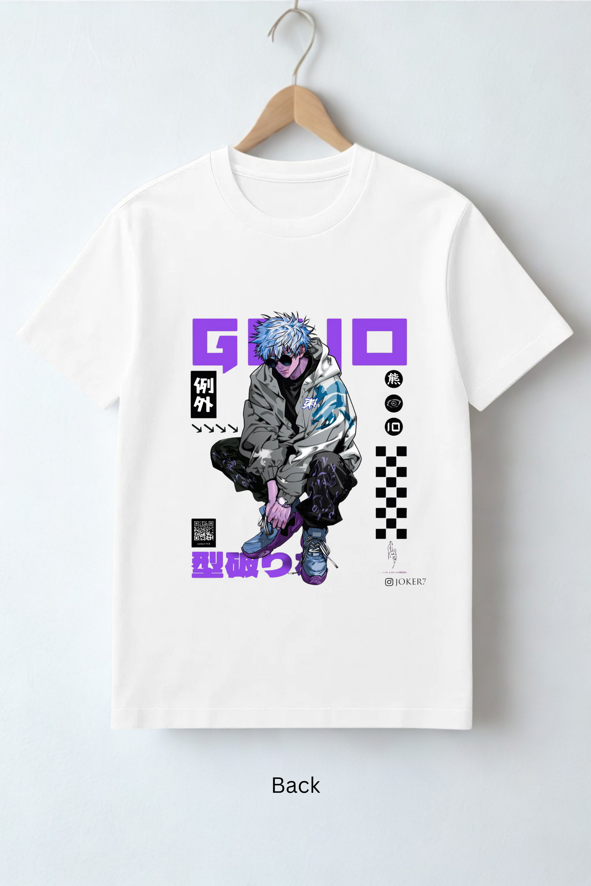 Gojo Satoru: Infinite Groove Edition | Jujutsu Kaisen Oversized T-Shirt