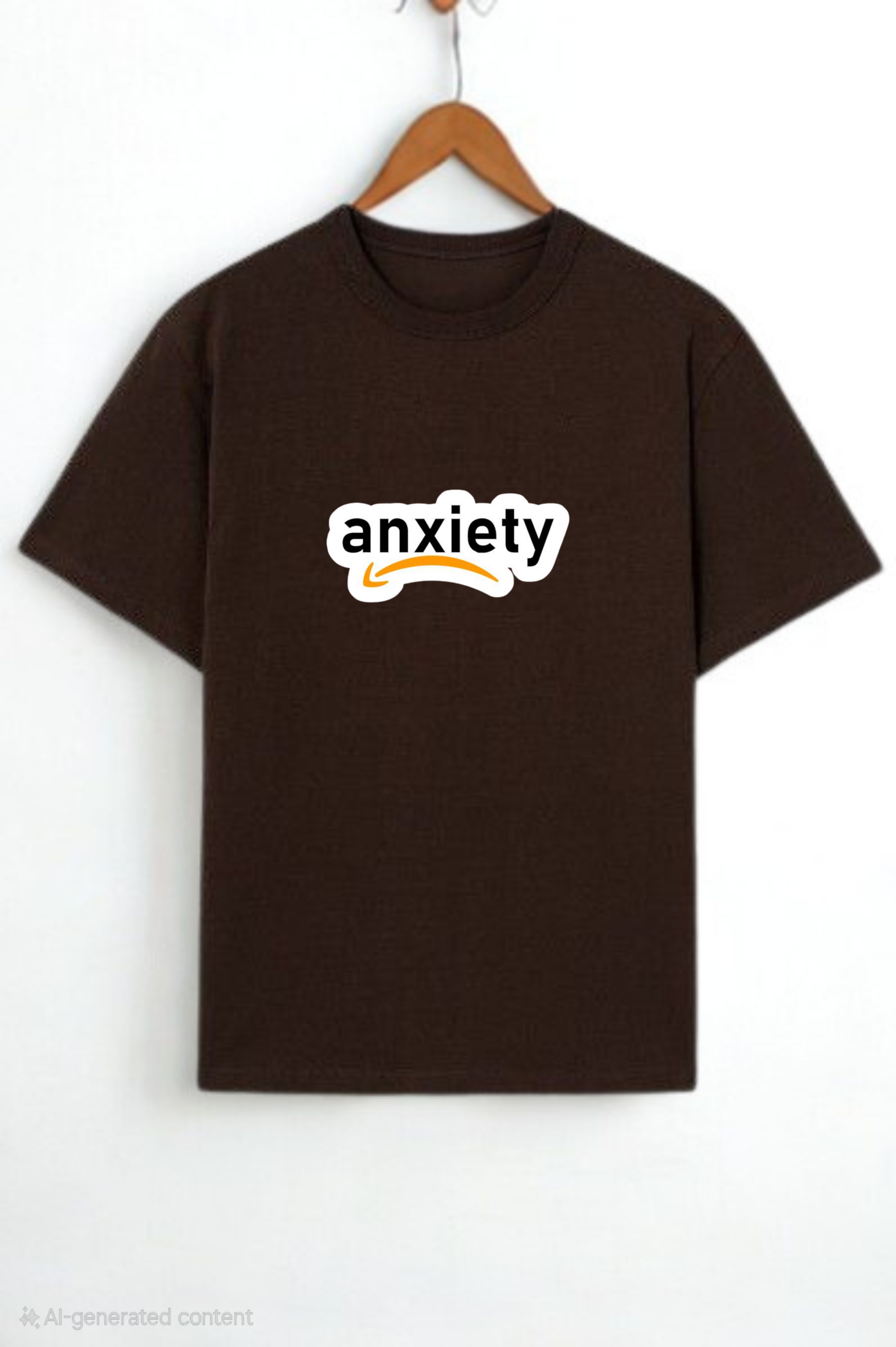 Anxiety Prime: Overthinking Delivered Oversized T-Shirts