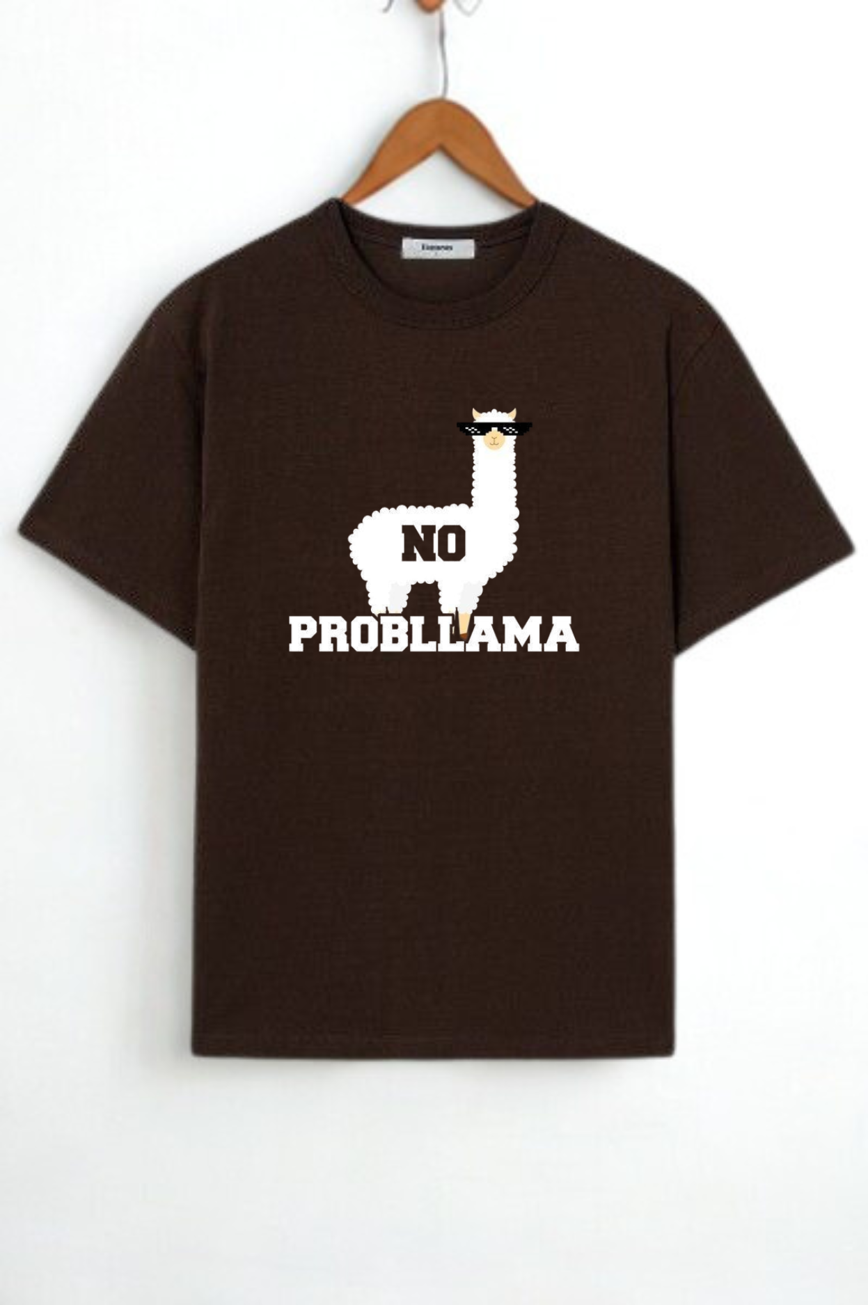No Probllama: Cool & Collected Oversized T-Shirt