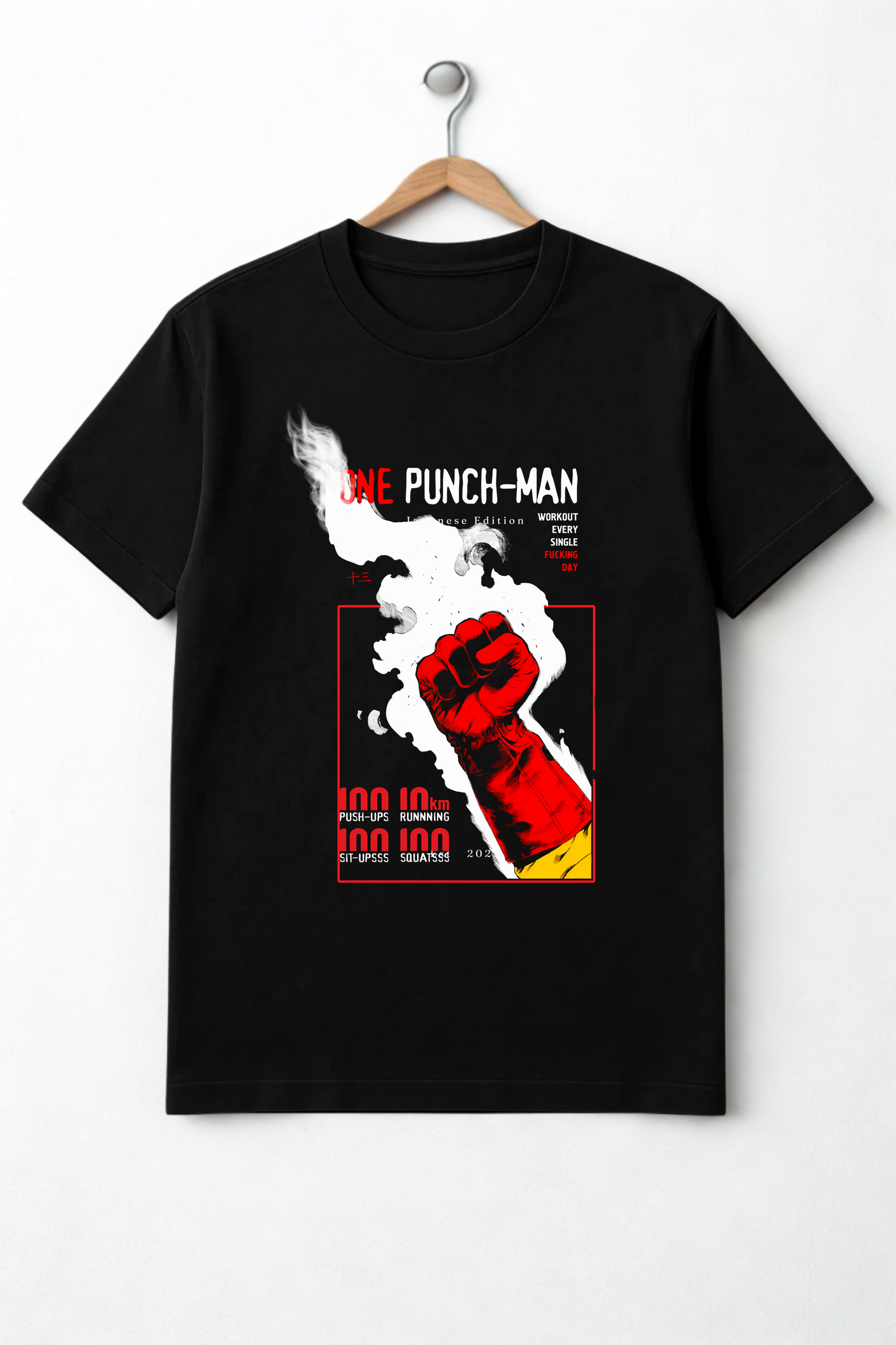 Workout | One Punch-Man Oversized T-Shirt