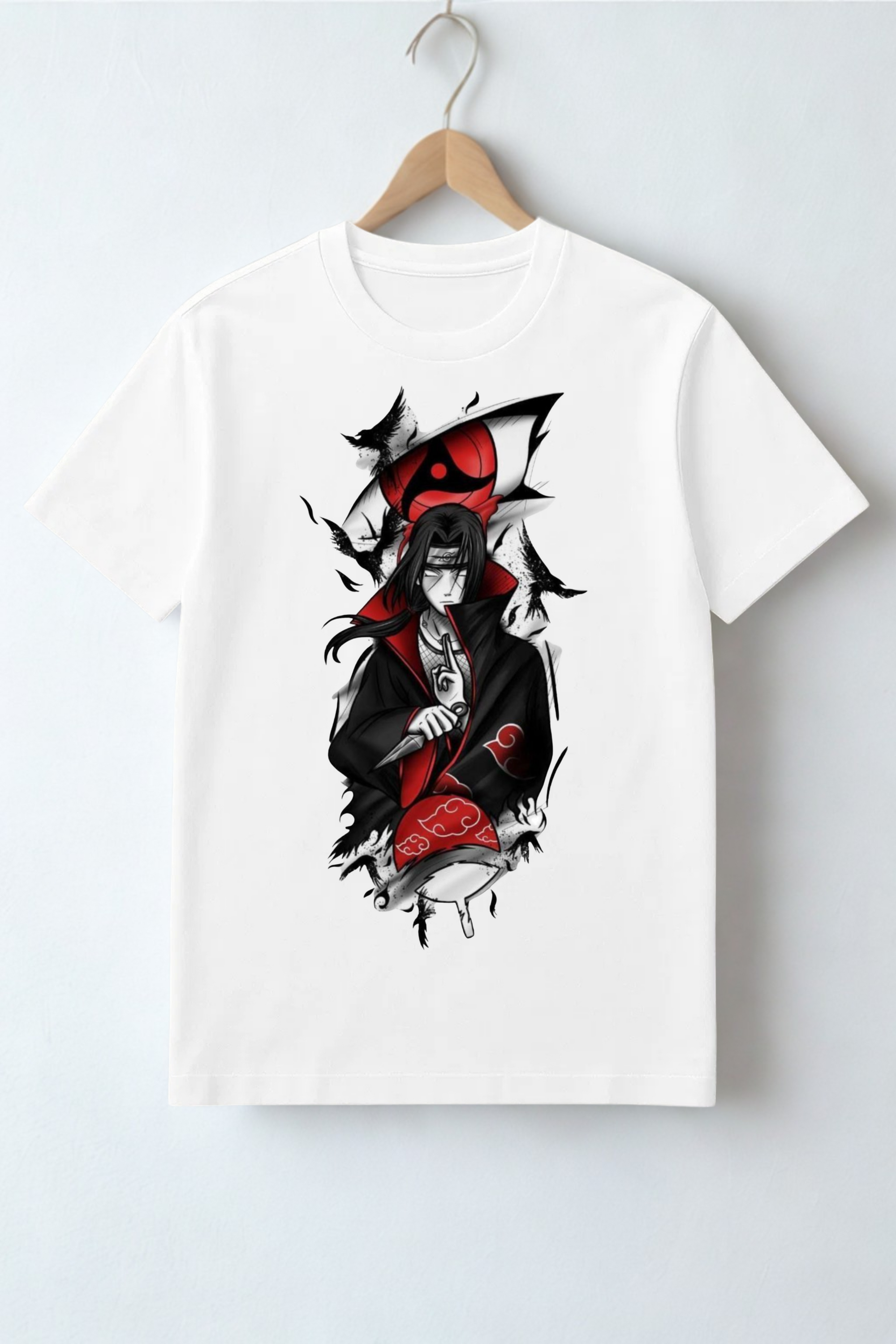 Itachi Uchiha: Crow's Requiem | Naruto T-Shirt