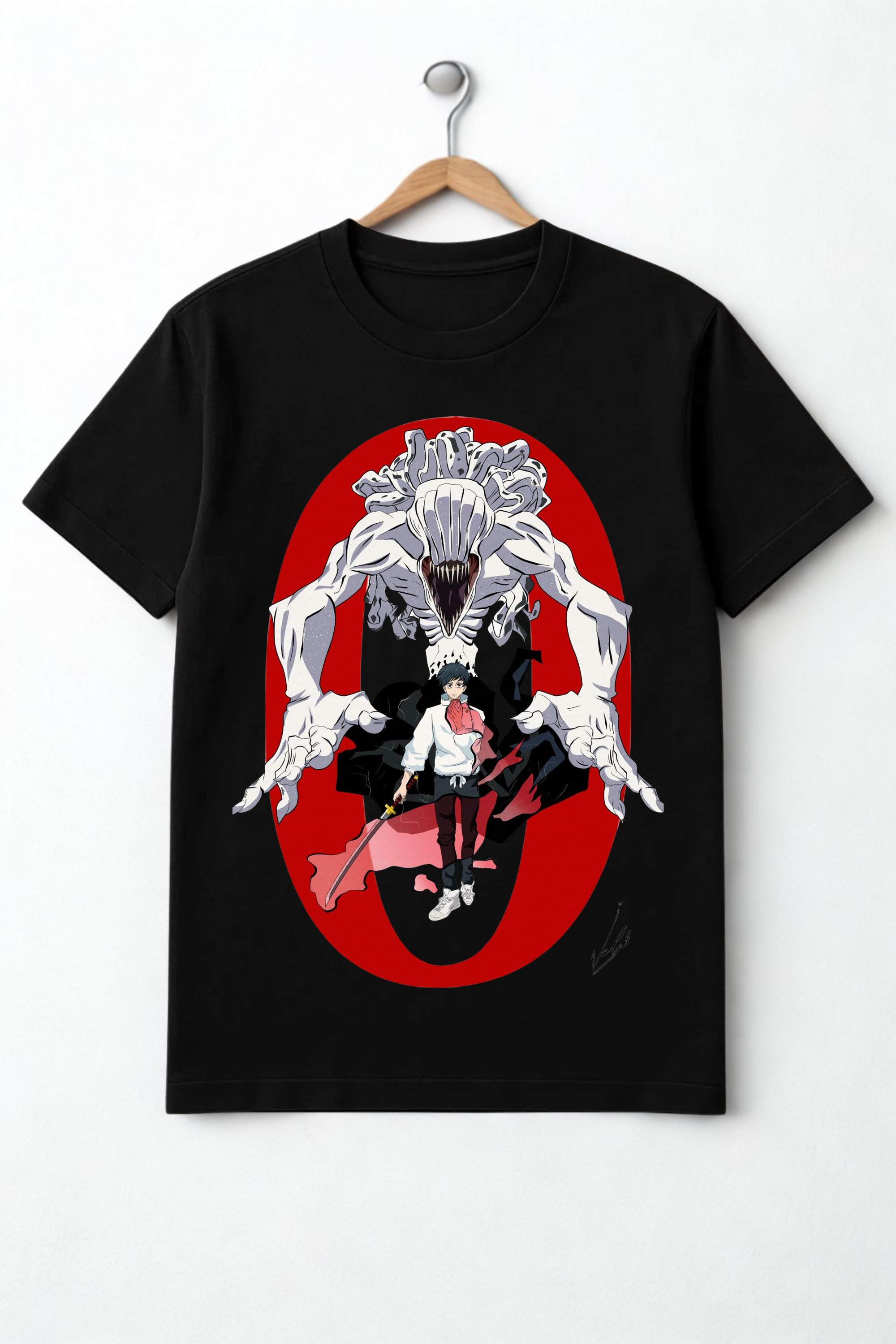Yuta & Rika: Cursed Bonds | Jujutsu Kaisen Oversized T-Shirt