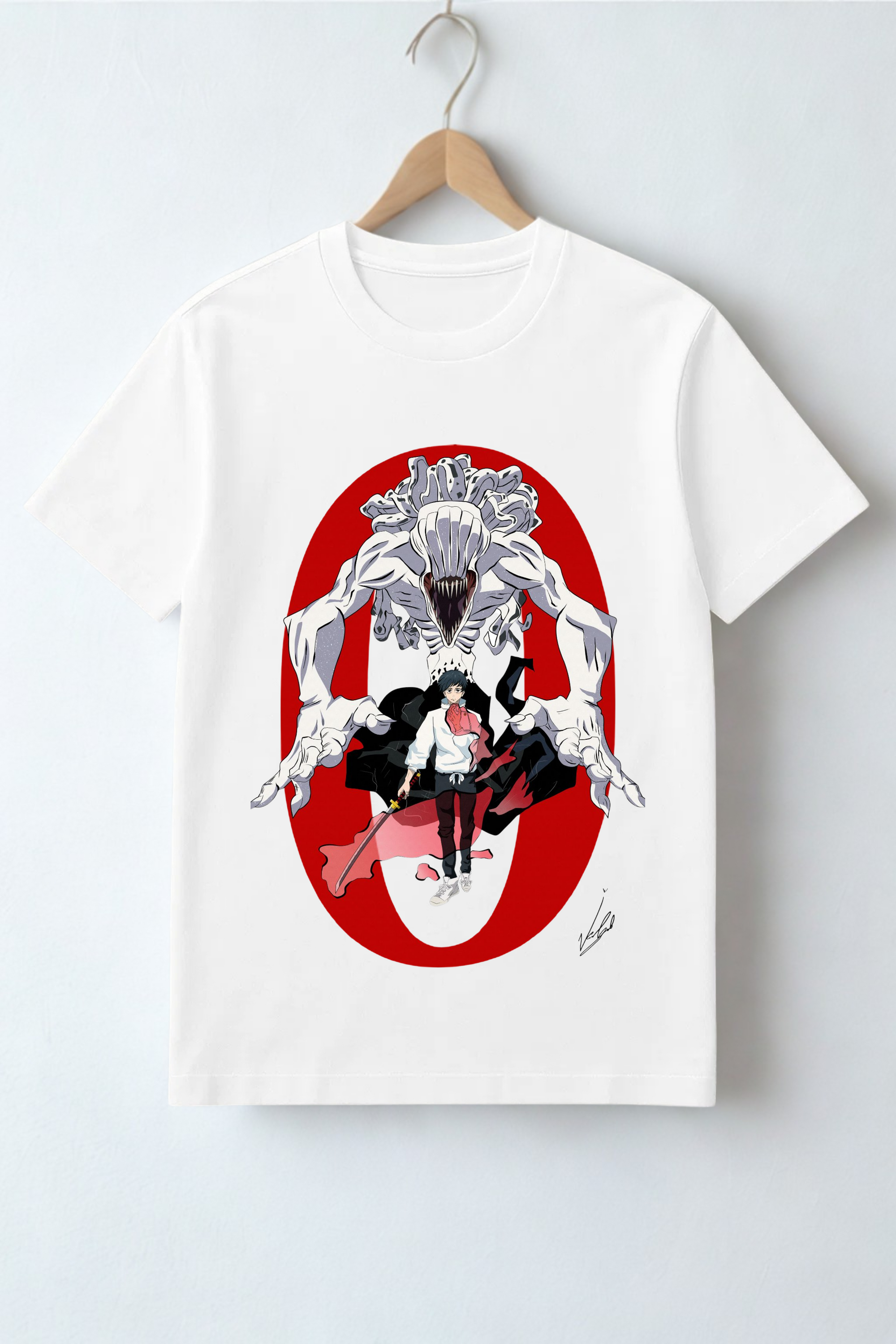 Yuta & Rika: Cursed Bonds | Jujutsu Kaisen Oversized T-Shirt