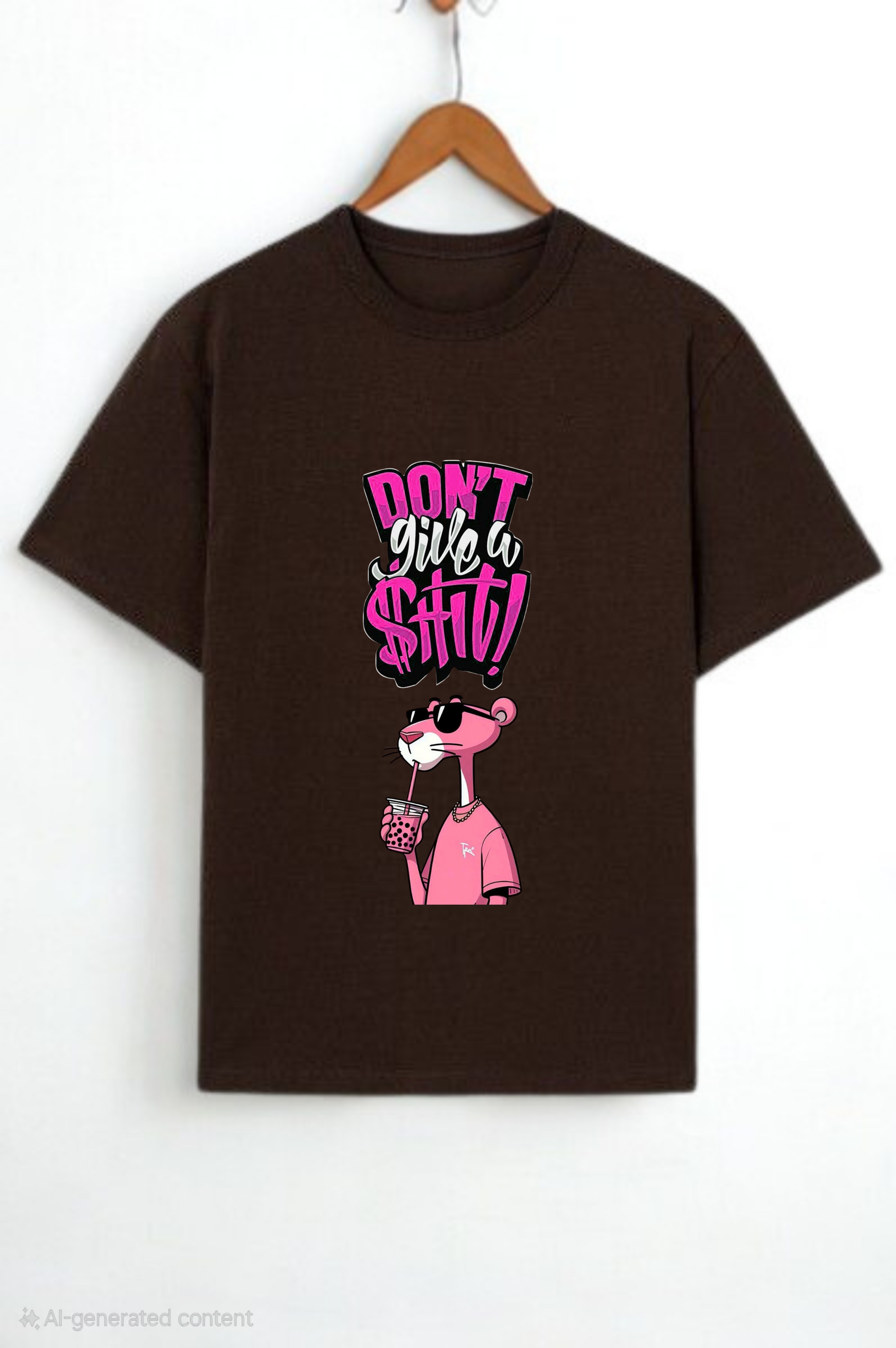 Pink Panther: Zero Fks Given T-Shirt