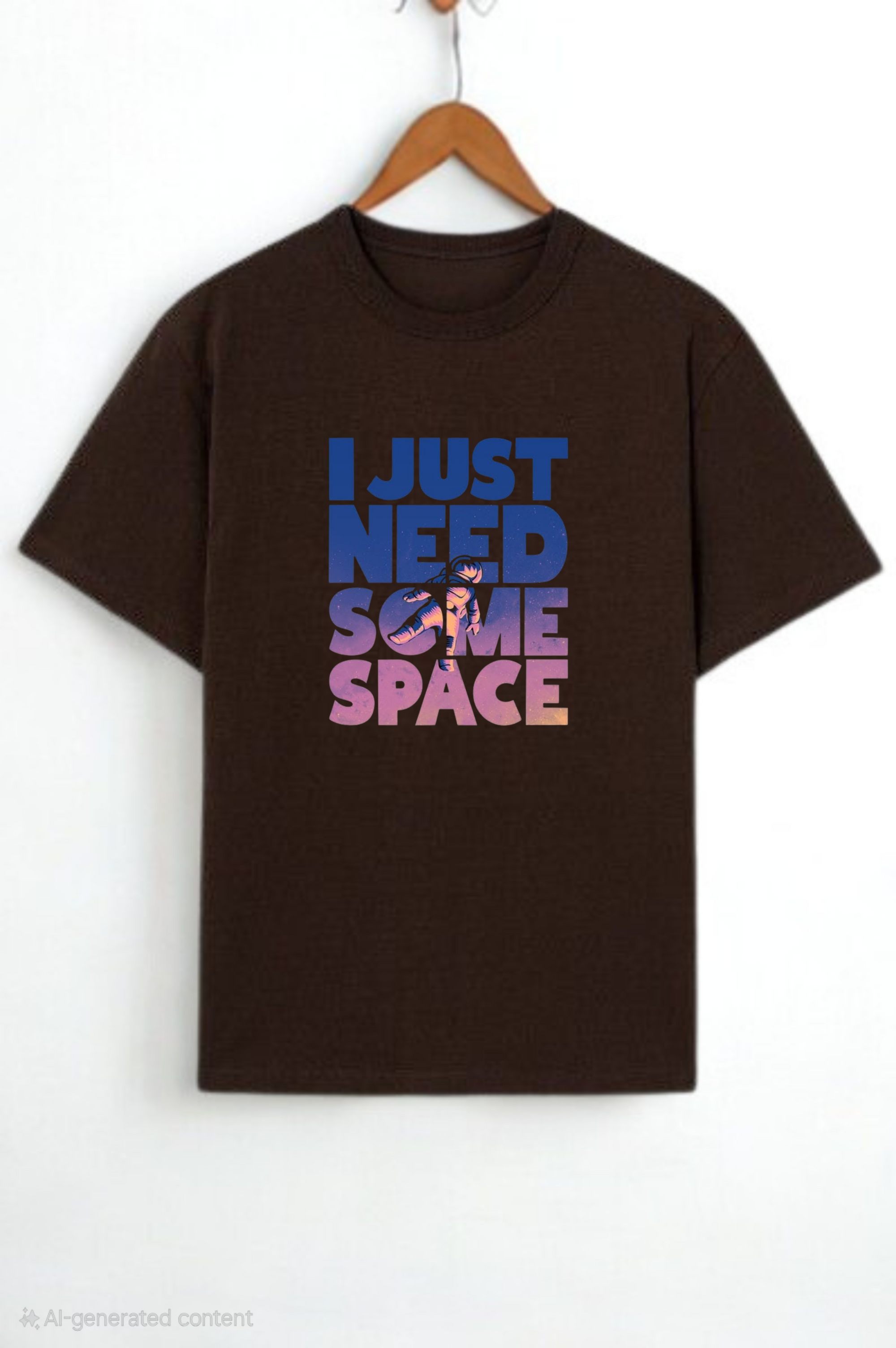 I Just Need Some Space: Cosmic Edition Oversized T-Shirt