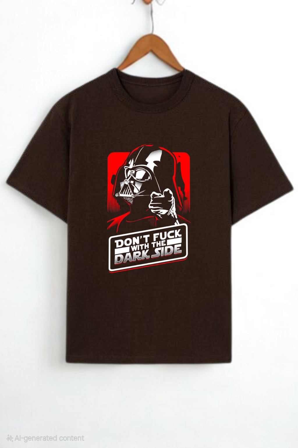 Vader’s Wrath: Dark Side Warning T-Shirt