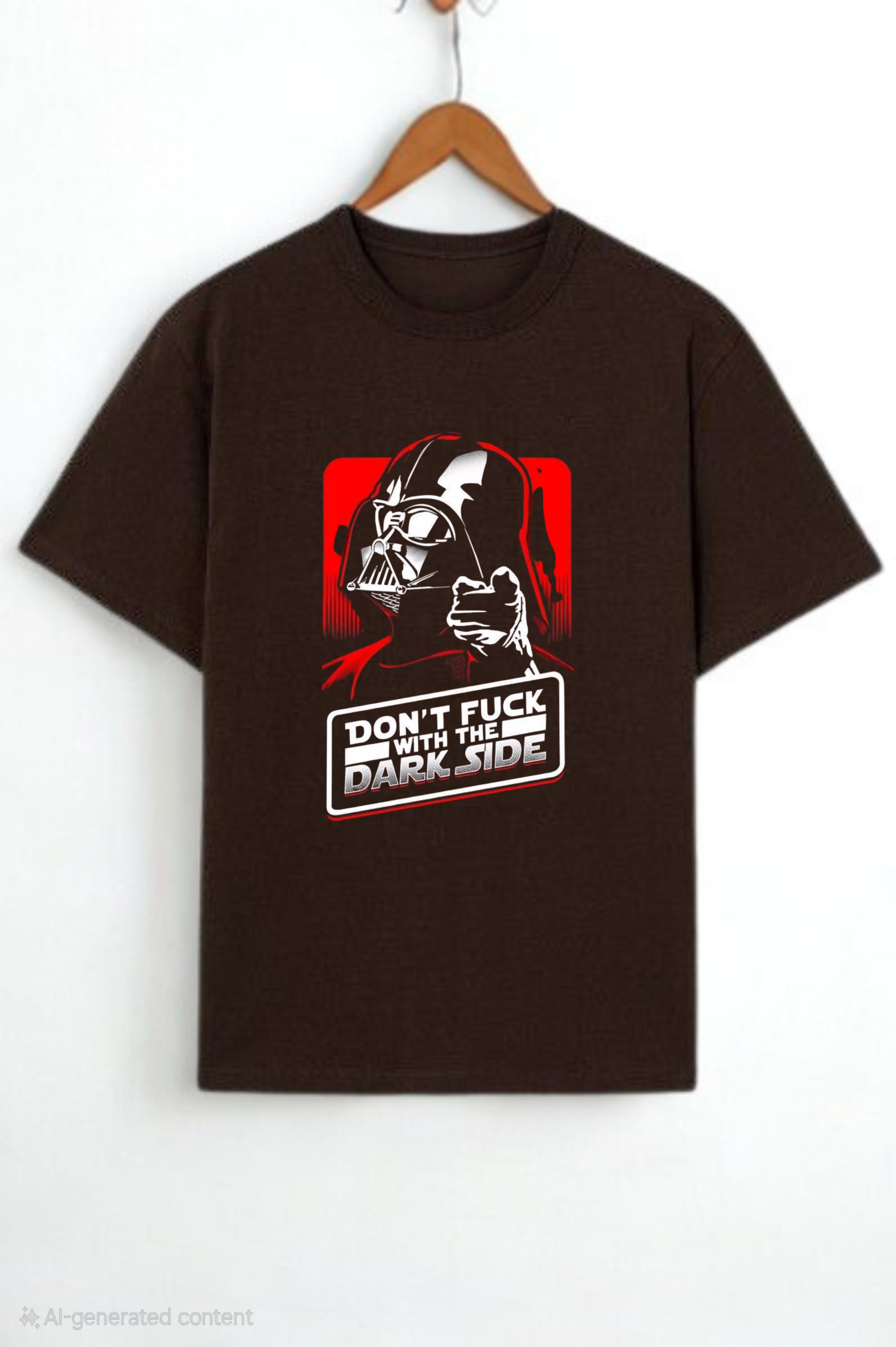 Vader’s Wrath: Dark Side Warning T-Shirt