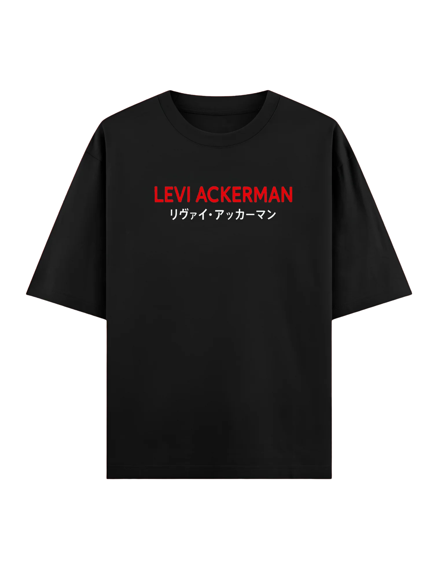 Attack on Titan | Levi Ackerman Oversized T-Shirt